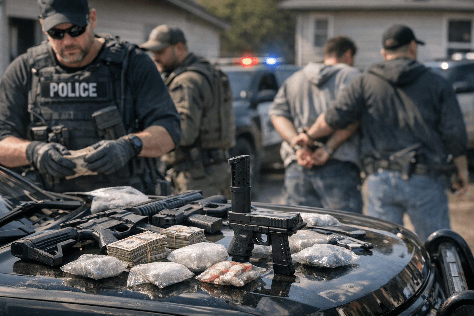 Duluth drug and gun raid leads to multiple arrests, major seizure