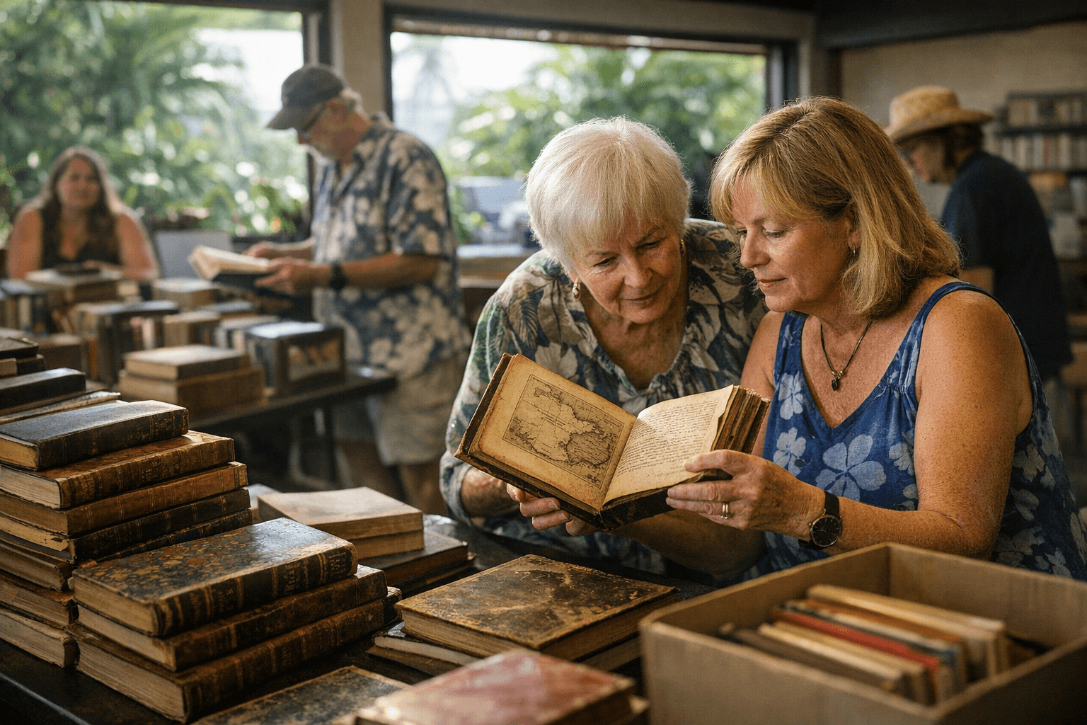 Kona library group turns rare book donations into literacy funding stream