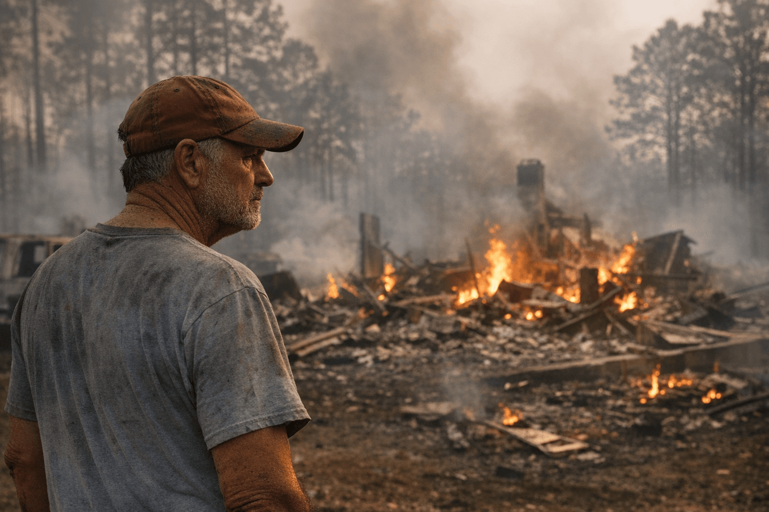 Wildfires rage across Florida and Georgia, destroying homes and forcing evacuations