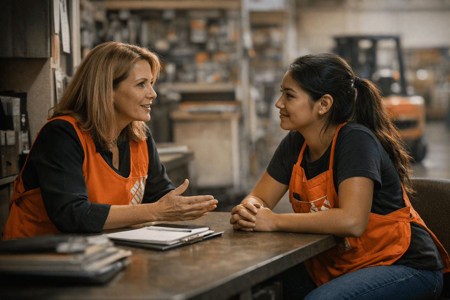Home Depot highlights internal mobility as a path from cashier to manager