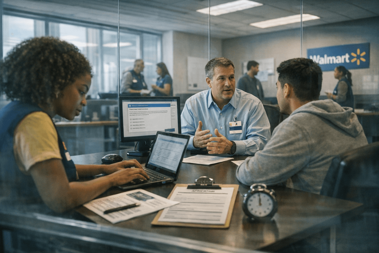 Walmart hiring guide explains application steps, assessments and internal transfers