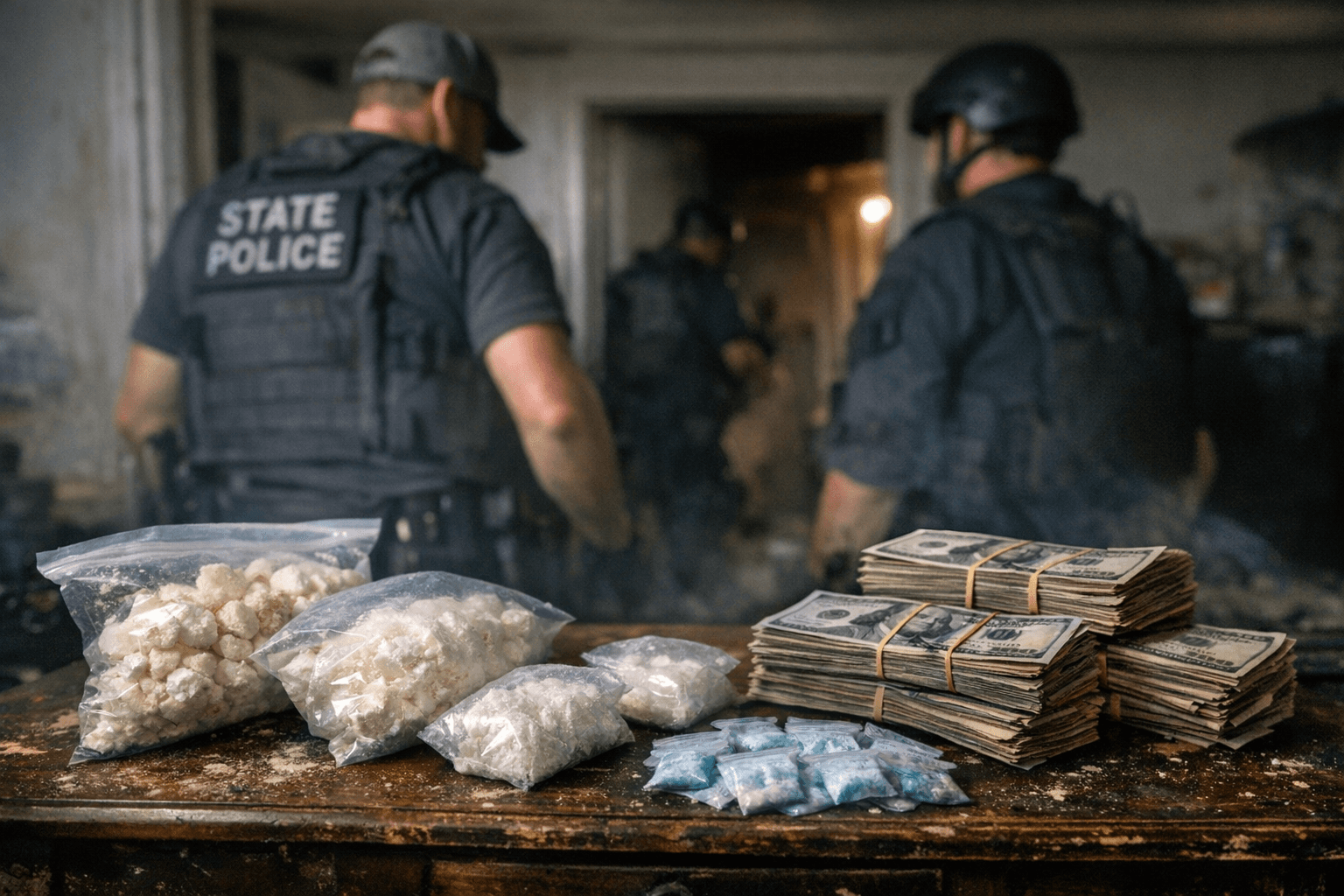 Syracuse drug raid nets fentanyl, crack cocaine, cash, state police say