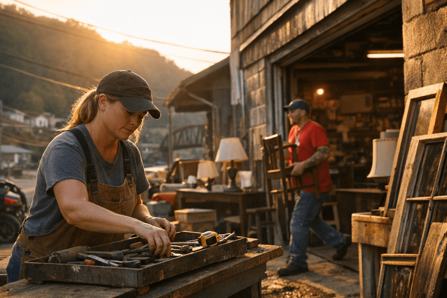 Hazard shop helps people in recovery rebuild lives, learn work skills