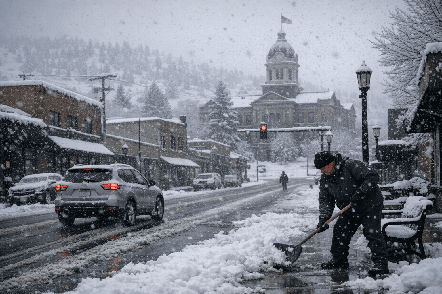 Late April snow dumps 5.7 inches west of Helena, advisory posted