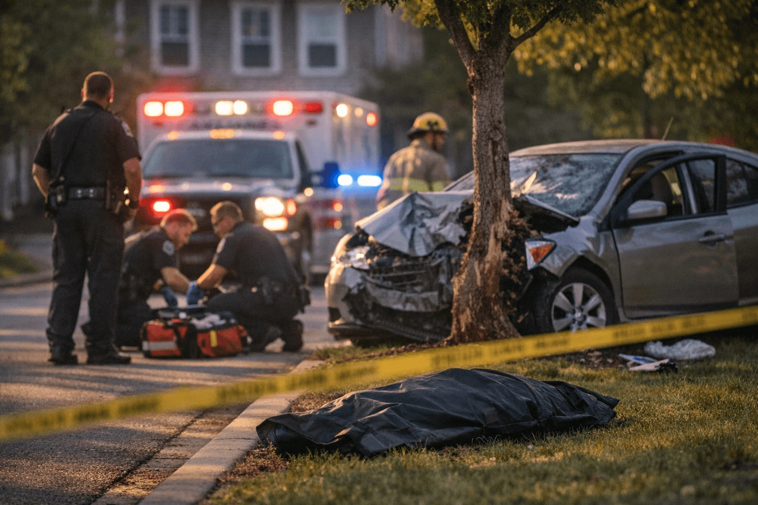 Woman dies in Holly Springs crash after possible medical emergency