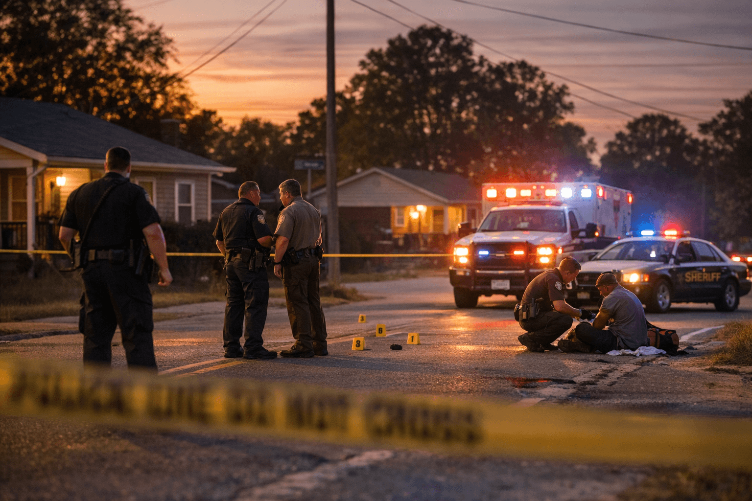 One killed, four injured in late-night shooting near Zebulon