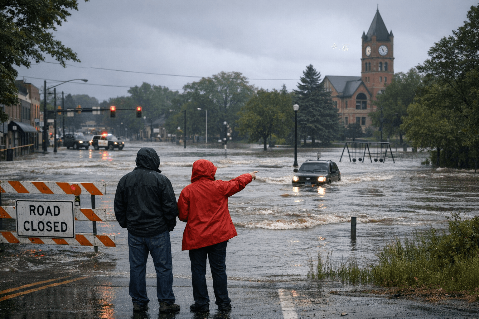 Grand Traverse County urges residents to avoid flooded roads, seek higher ground