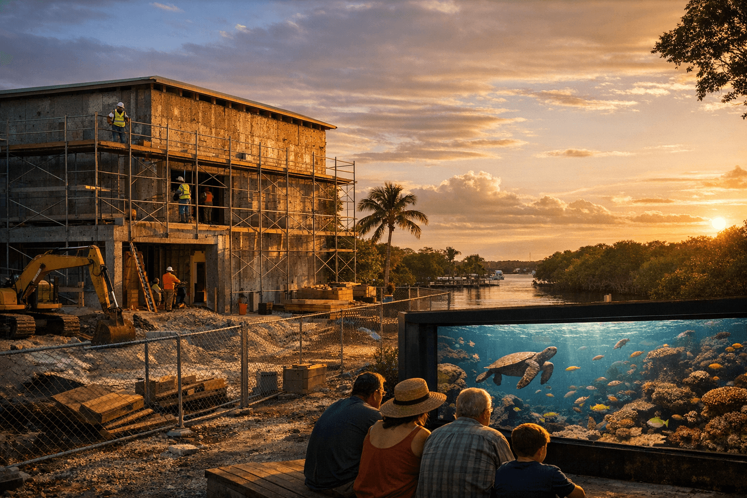 Key Largo’s Pennekamp Park begins $52.5 million Discovery Center overhaul