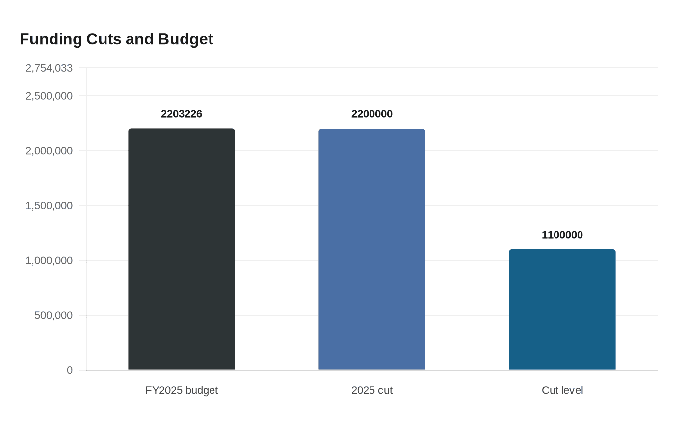 Funding Cuts and Budget