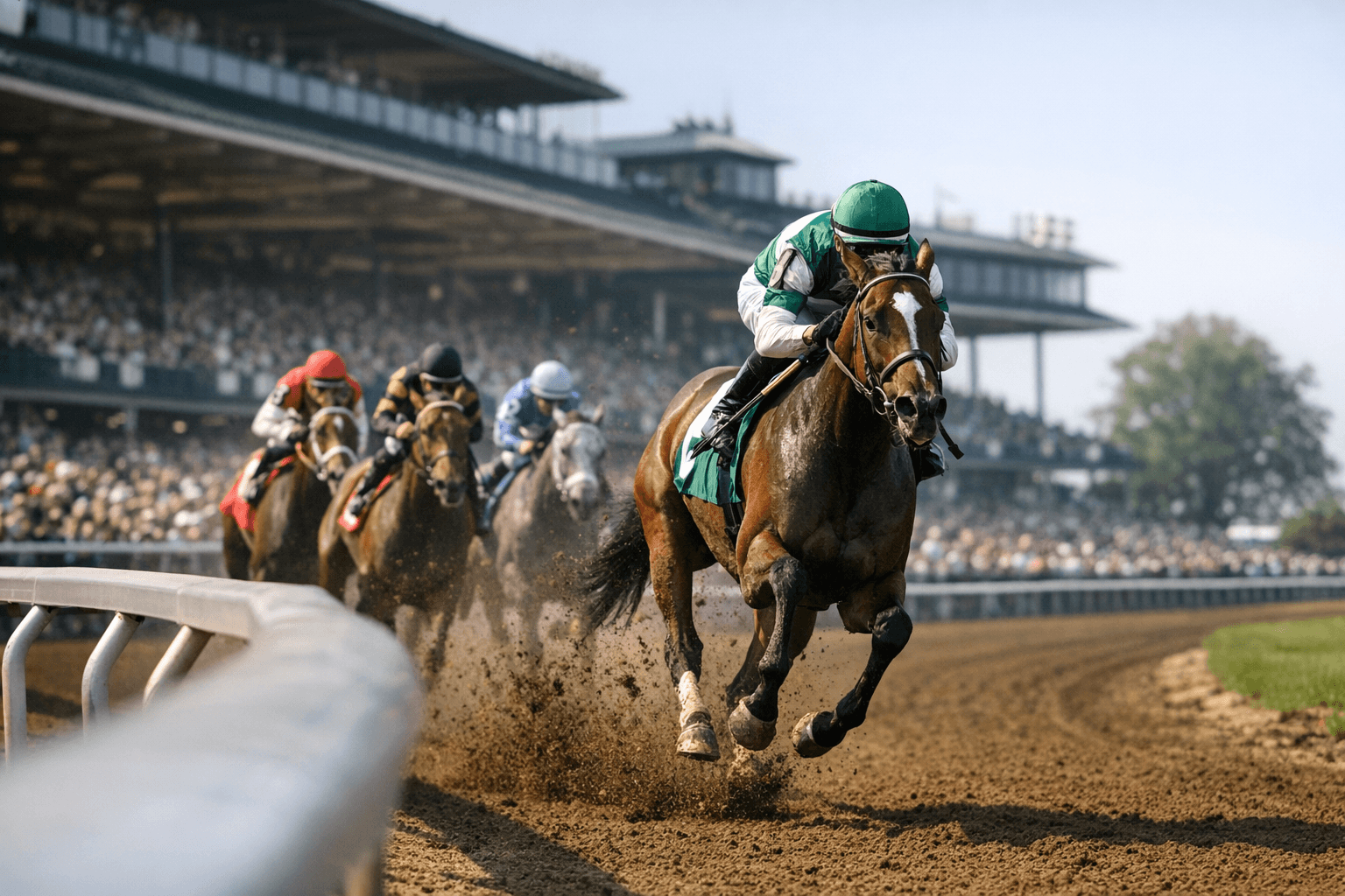 Mashallah powers gate-to-wire debut at Keeneland, earns Rising Star honors