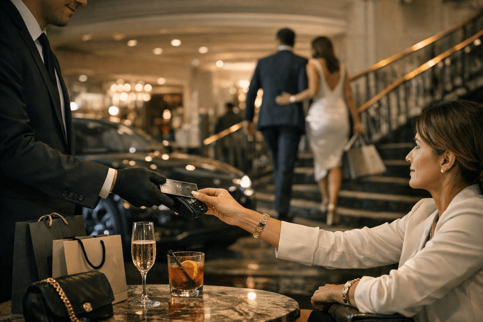 American Express tops profit estimates as wealthy cardholders keep spending