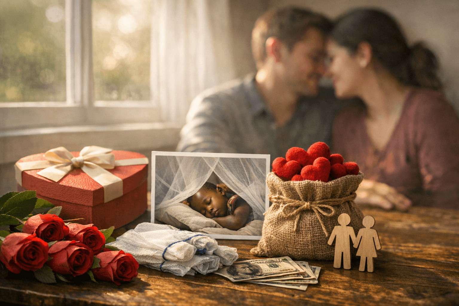 Charitable Valentine’s Day gifts can strengthen love and help others