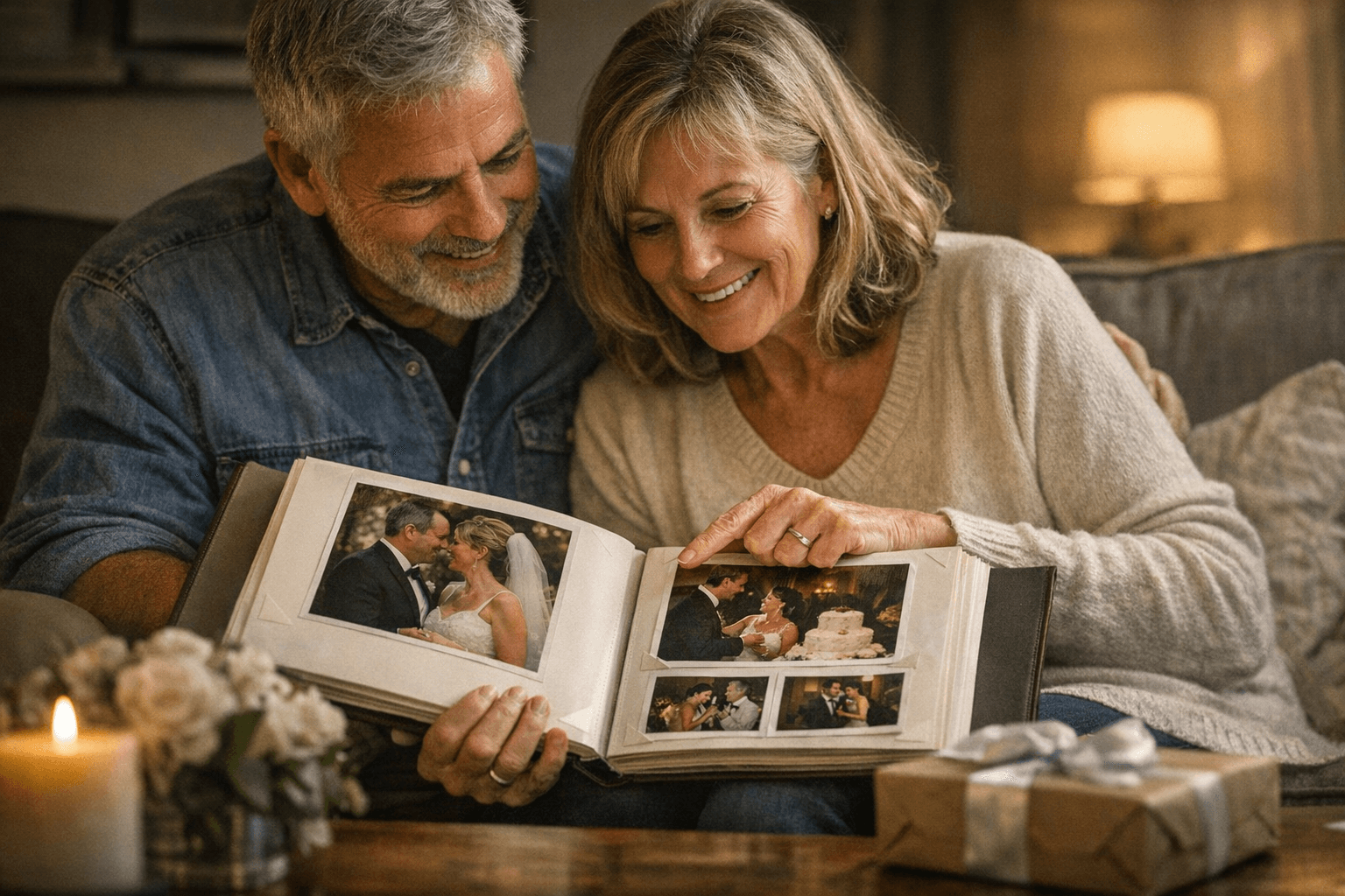 Acid-free photo albums make timeless anniversary gifts for preserving memories