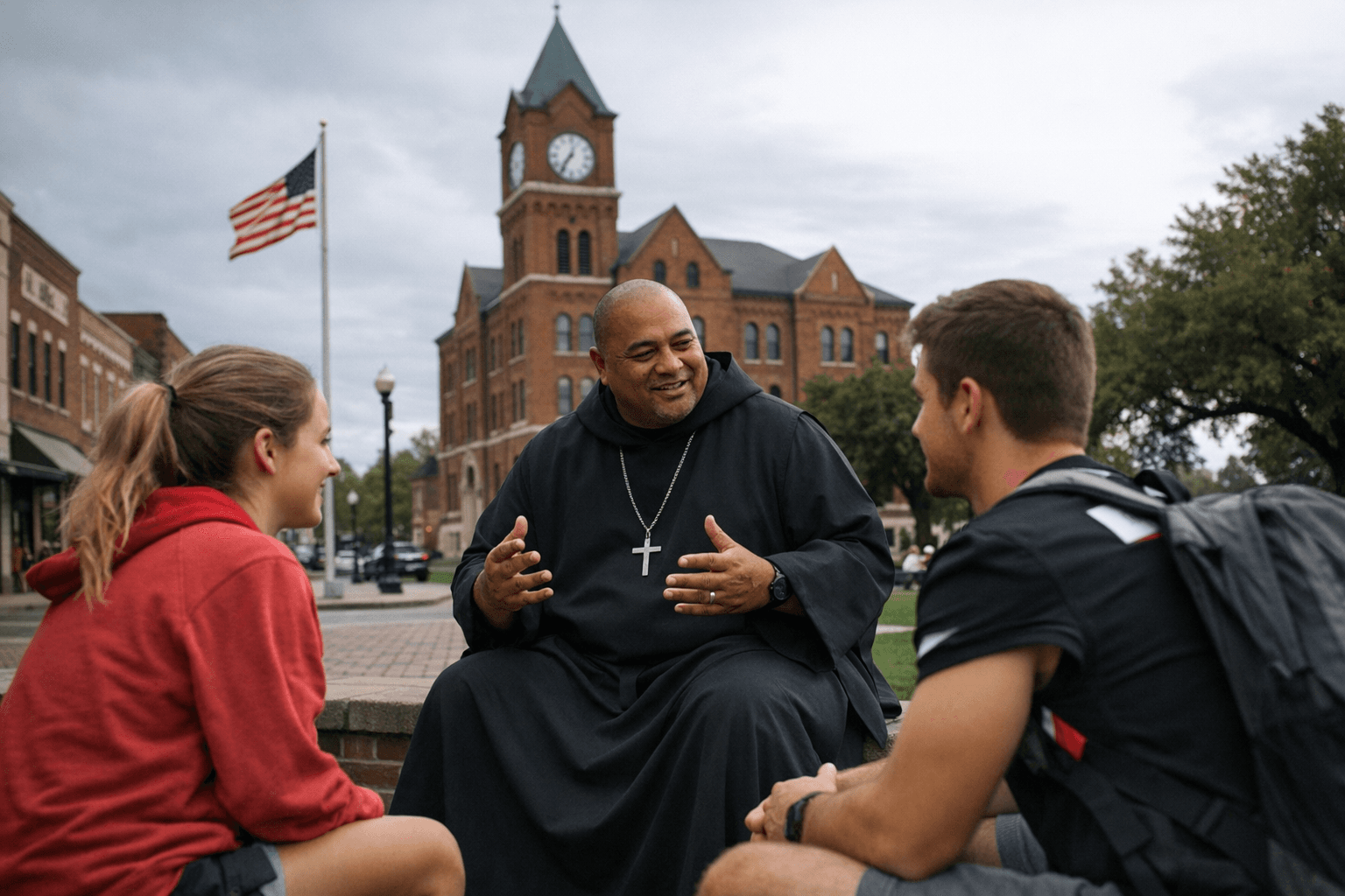 Benedictine missionary builds faith through personal, relational campus ministry