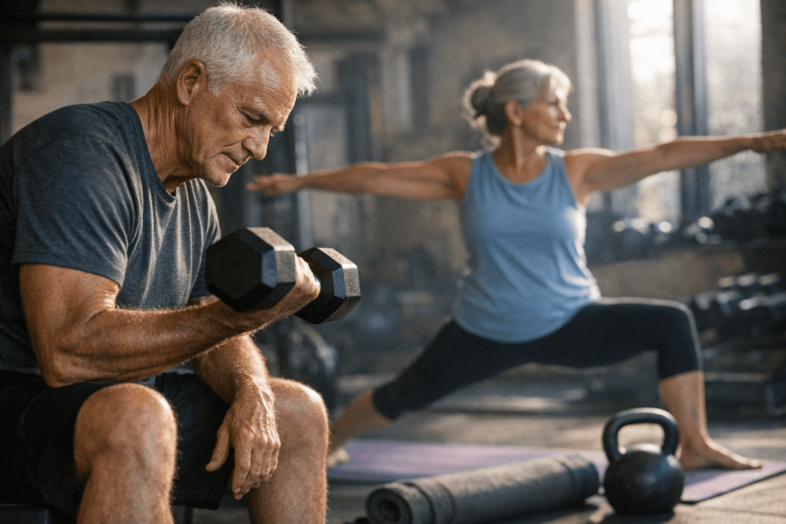 Yoga and Strength Training Together Support Better Aging, Experts Say