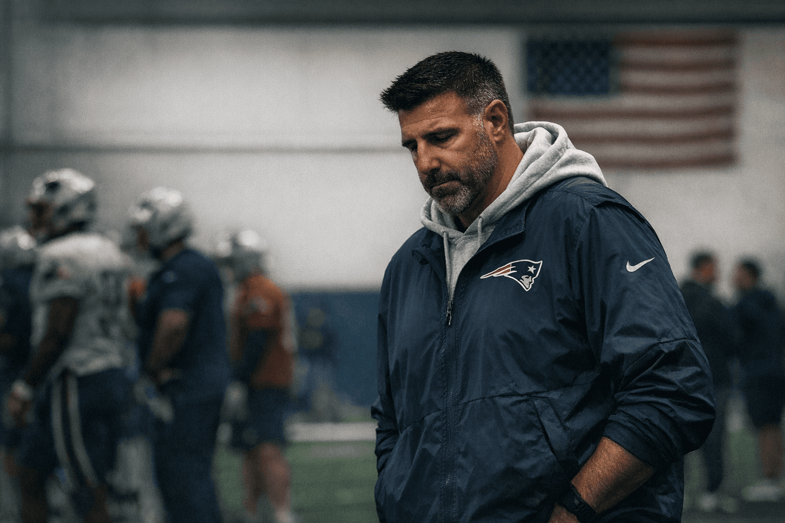 Mike Vrabel says previous actions fell short after Russini photos fallout