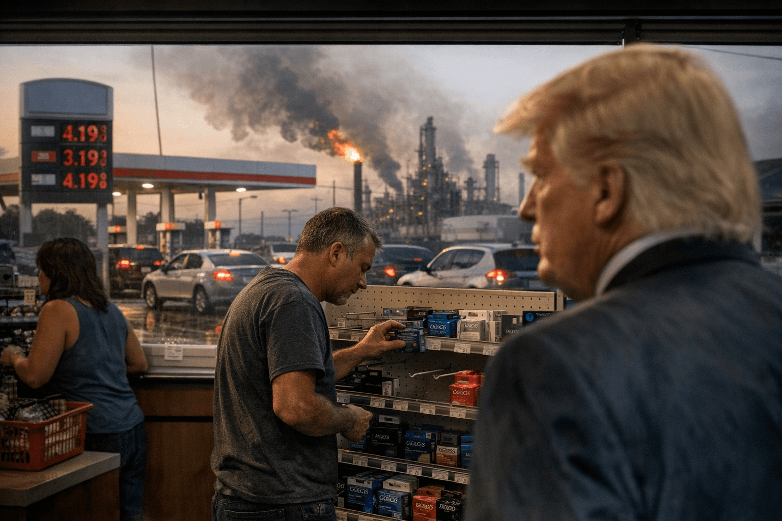 Trump’s approval stays low as Iran war drives prices higher