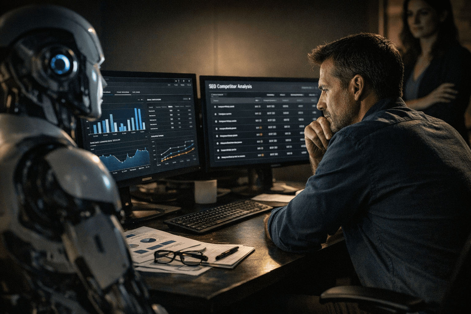 AI Speeds SEO Competitor Research, Humans Still Set Strategy