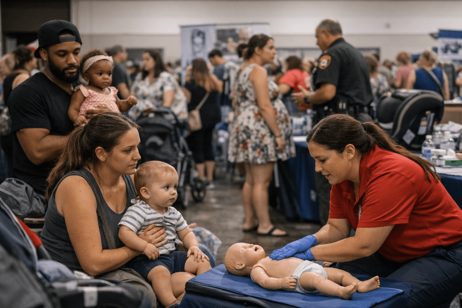 Bay County baby shower serves 500, offers parents safety resources