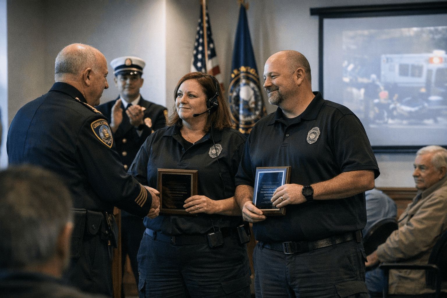 Sunapee honors New London dispatchers for vital emergency response role