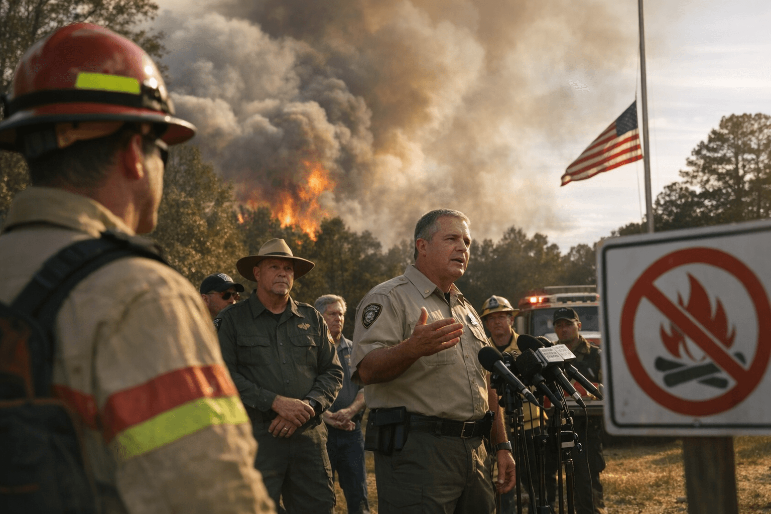 South Carolina issues statewide burn ban amid drought, wildfire risk