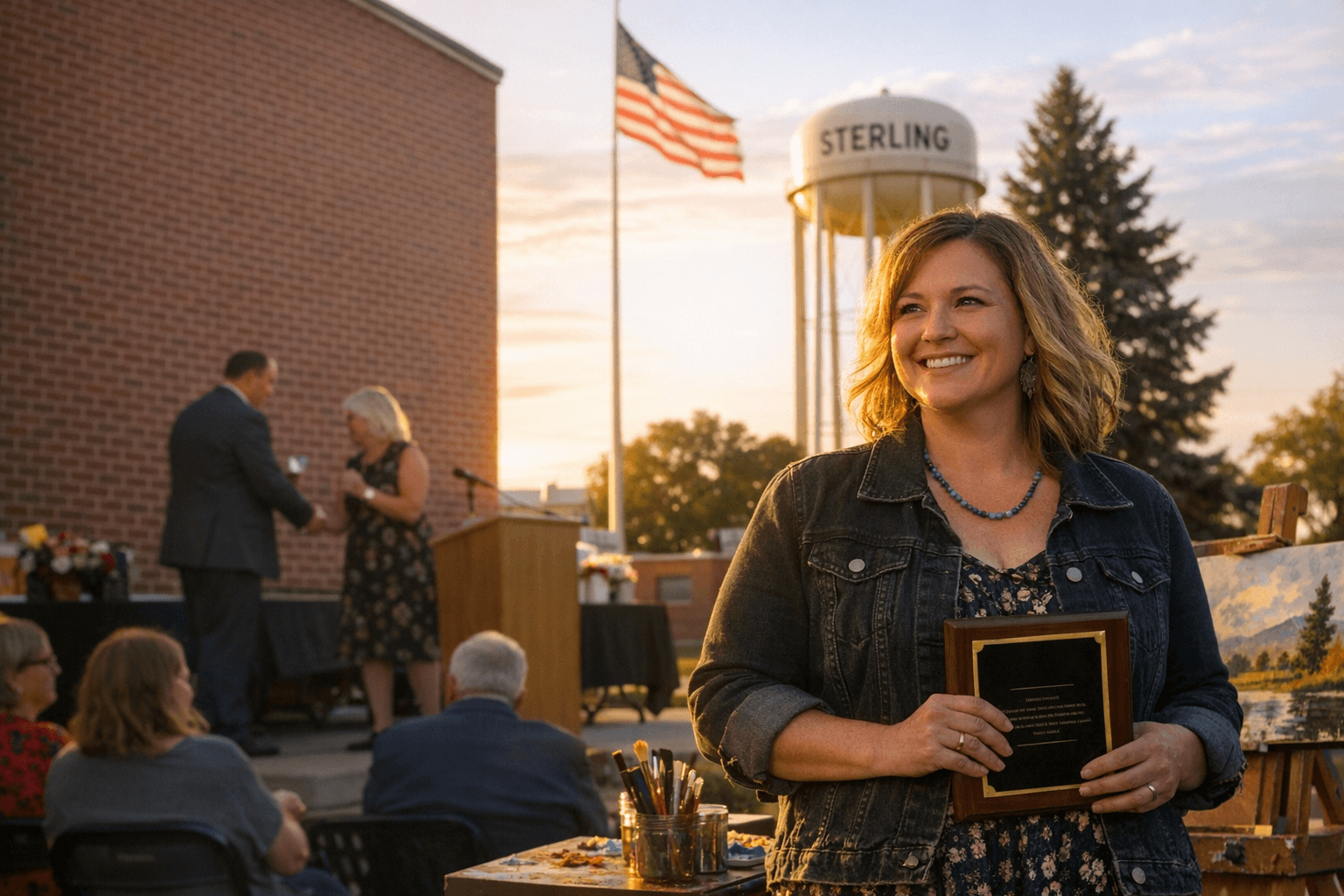 NJC honors faculty and staff, including Sterling artist Mandy Ritter