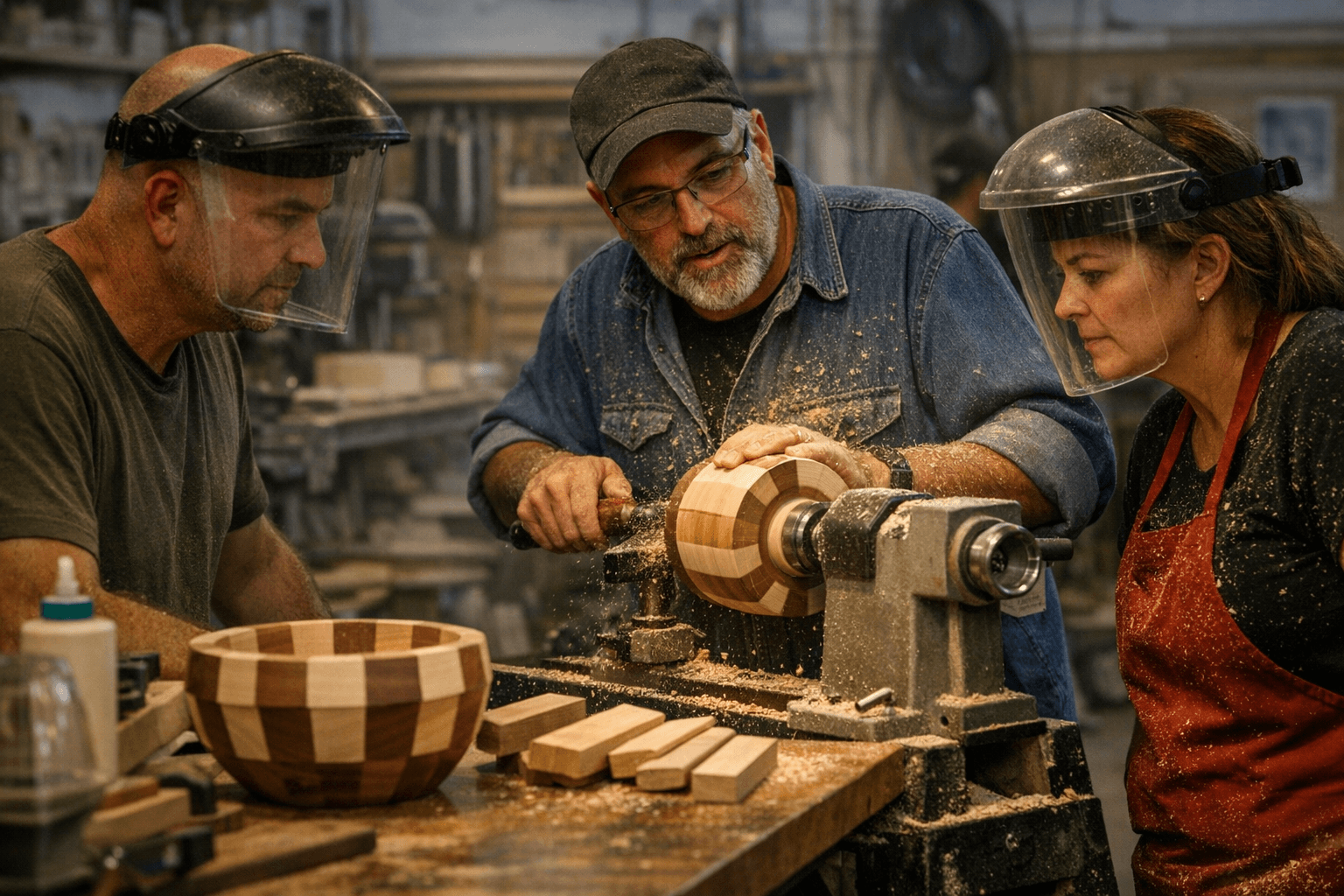 Woodcraft Las Vegas offers two-part stave bowl workshop with Jon Waller
