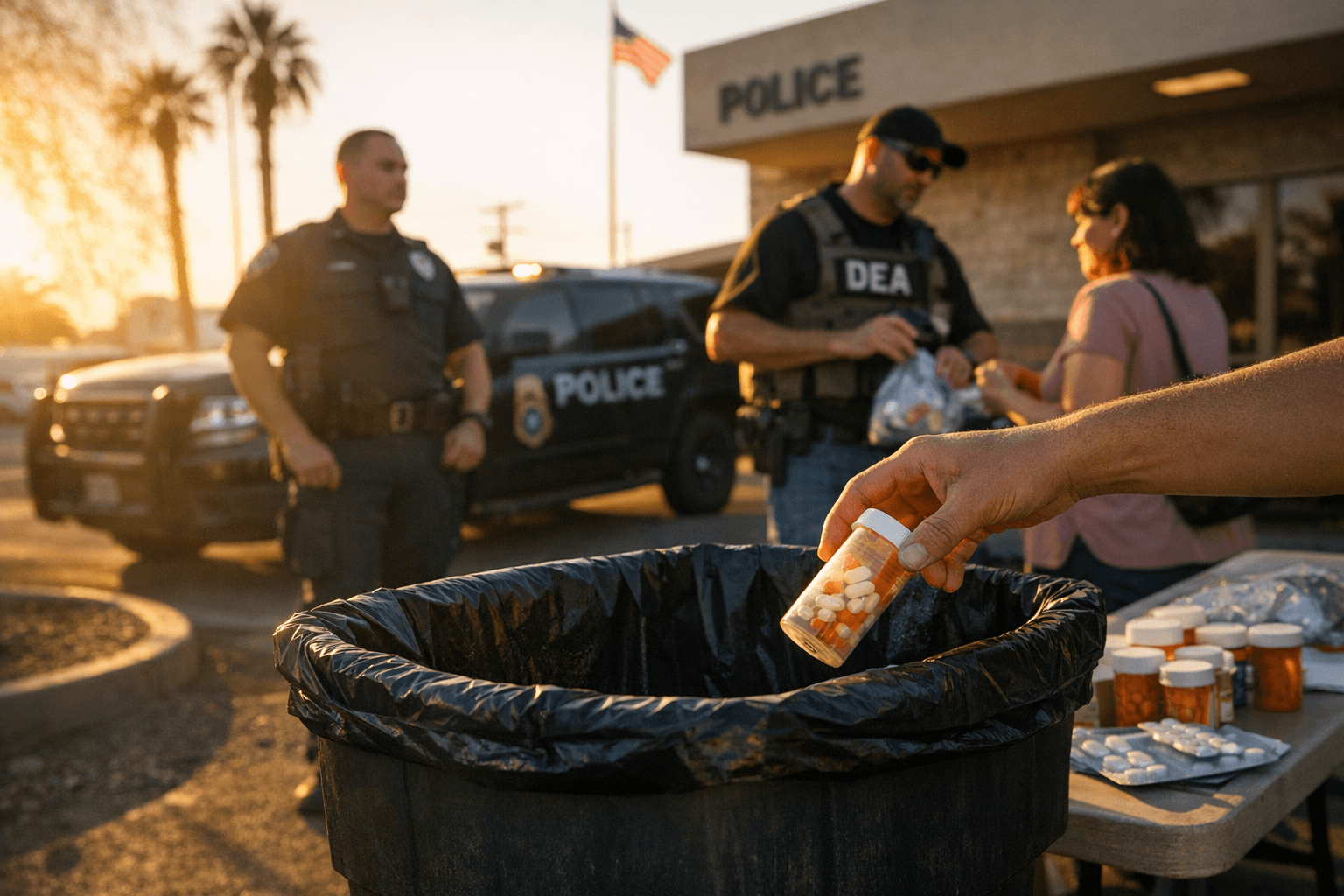 Yuma police, DEA host take-back event for unwanted medications