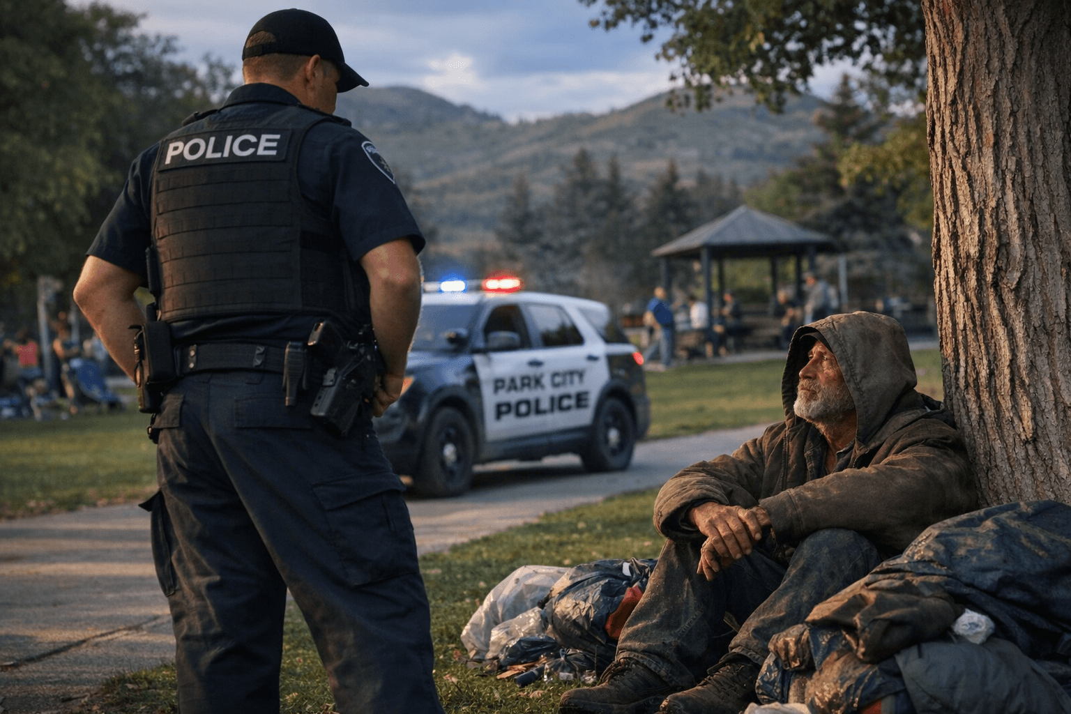 Park City police field calls about suspected homelessness in public spaces
