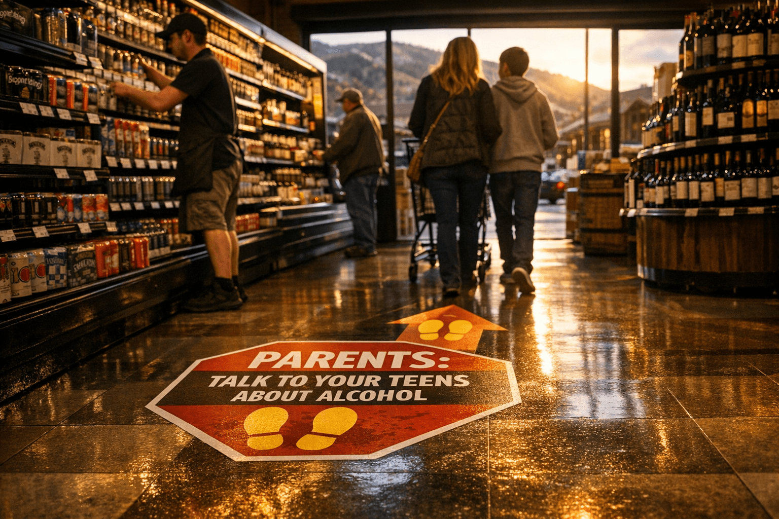 Park City grocery store hosts campaign to curb youth drinking