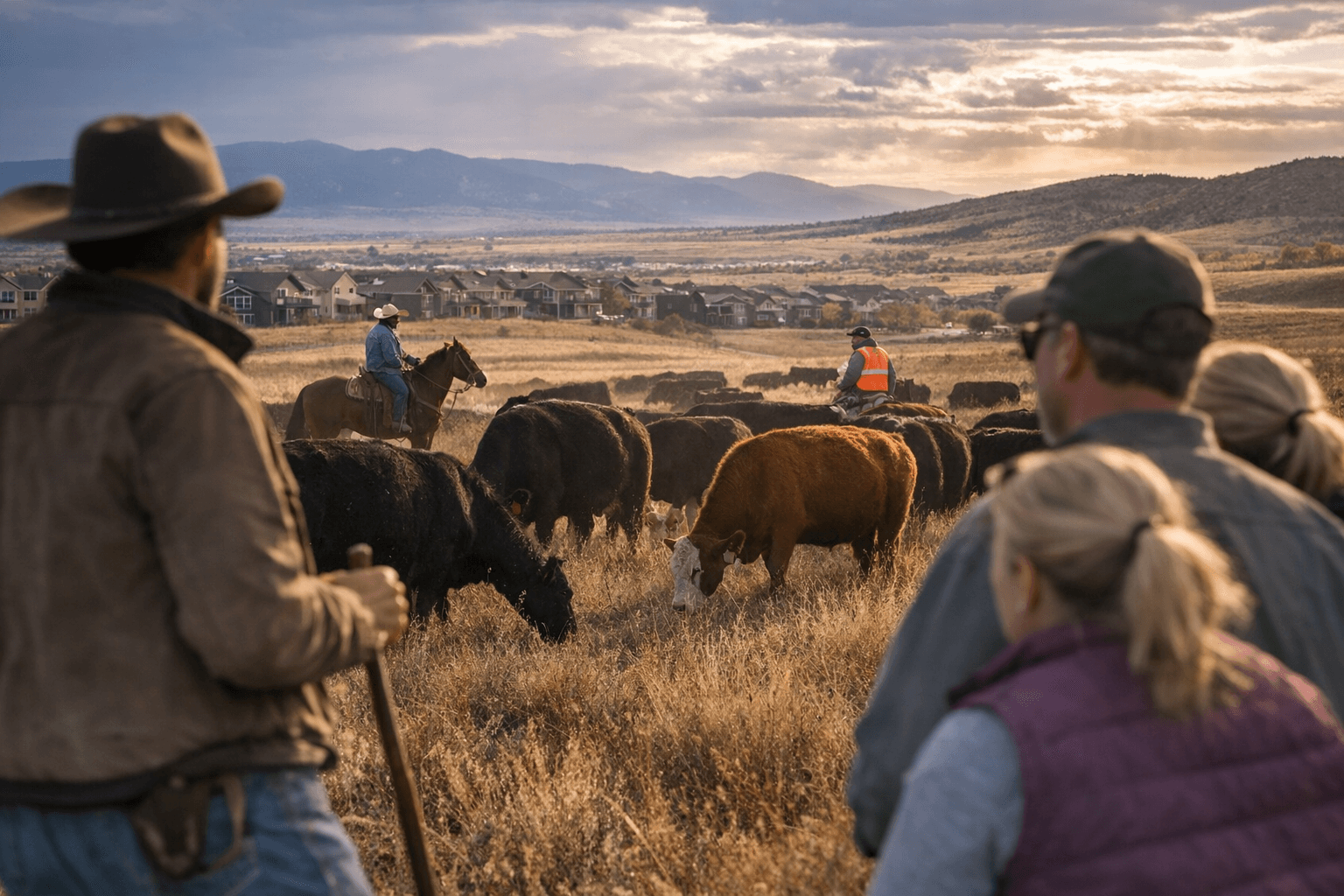 Sterling Ranch uses grazing cows to help reduce wildfire risk