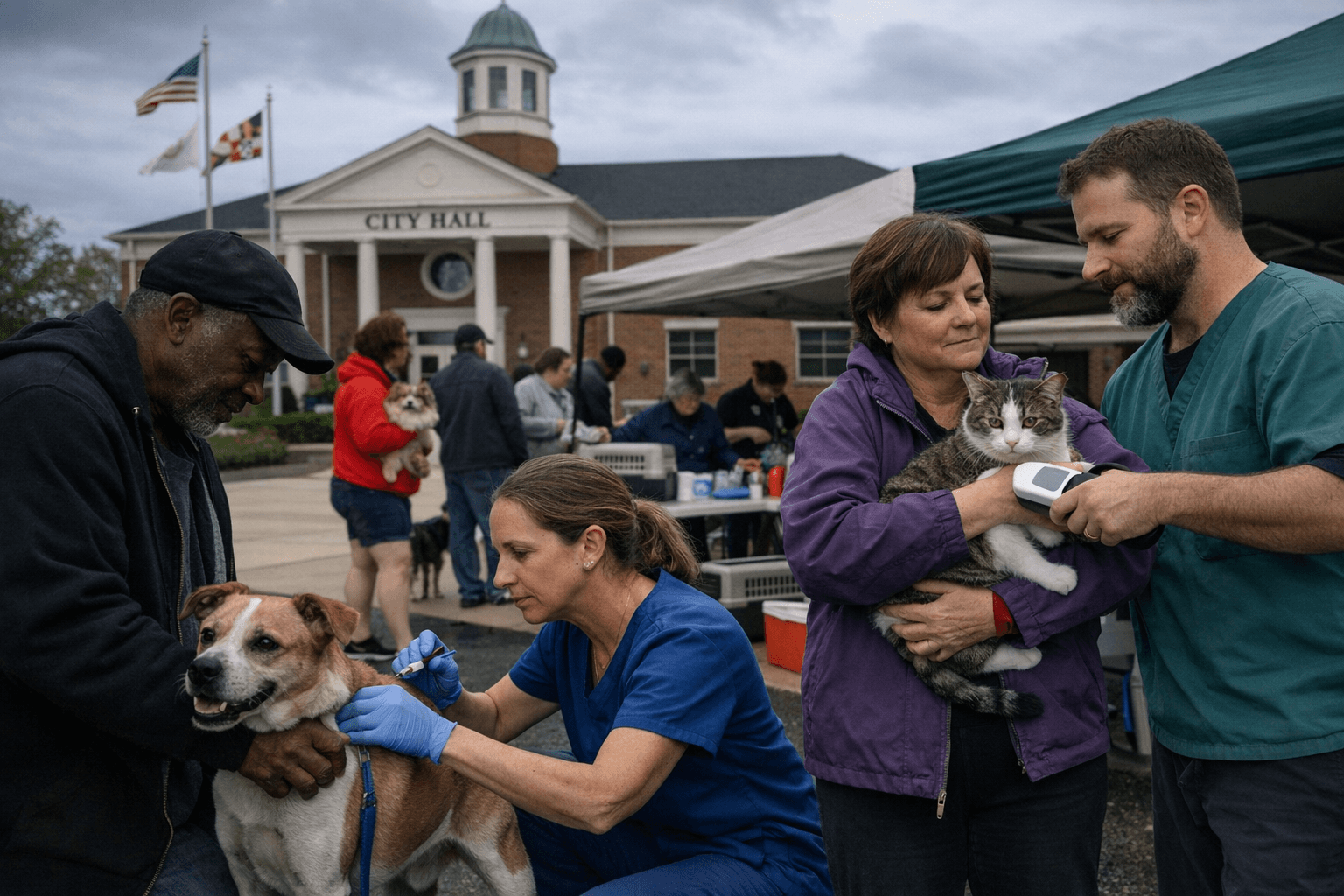 Prince George’s County, Bowie host free rabies shots, microchips for pets