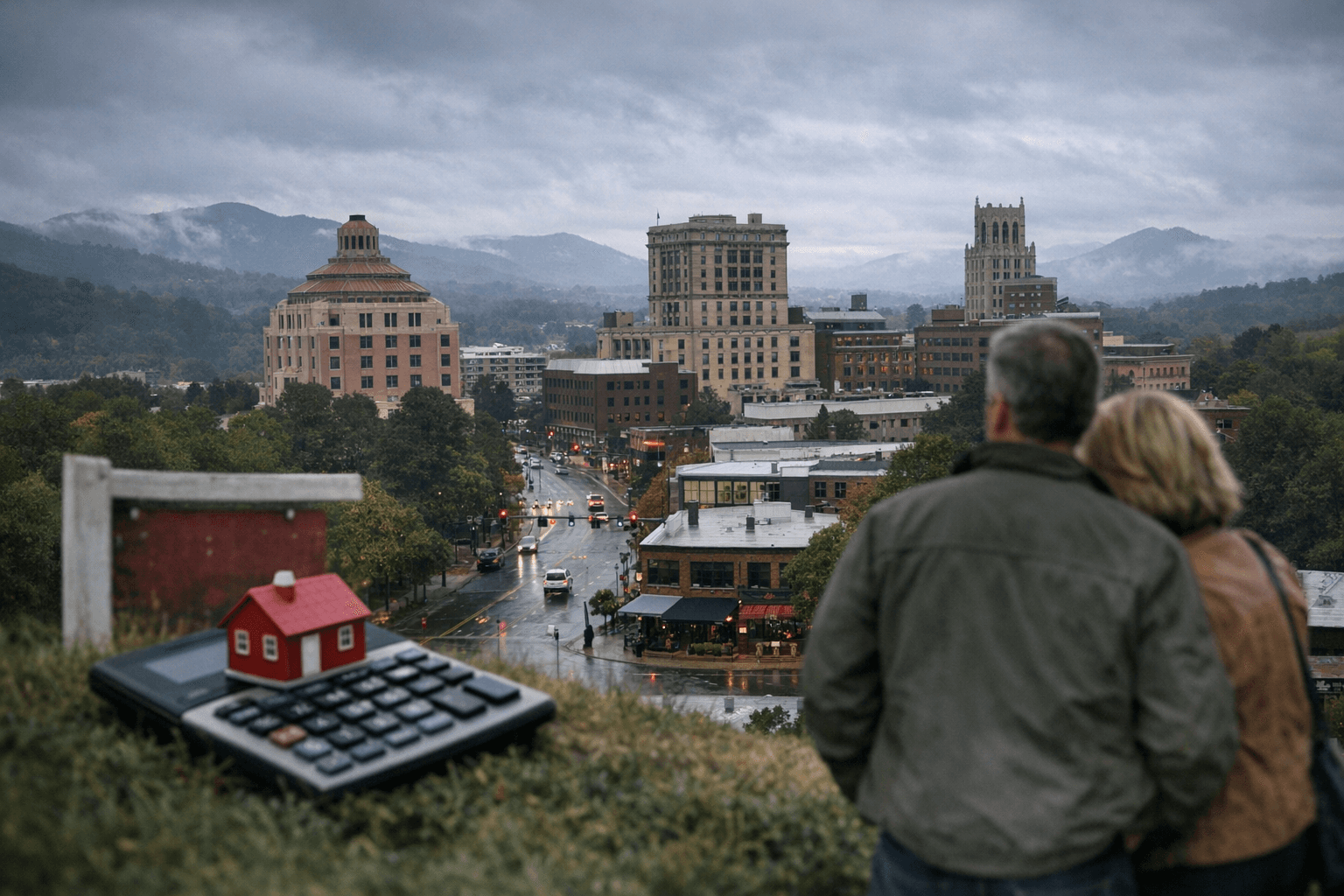 Asheville council sees tax-rate math for budget gap ahead