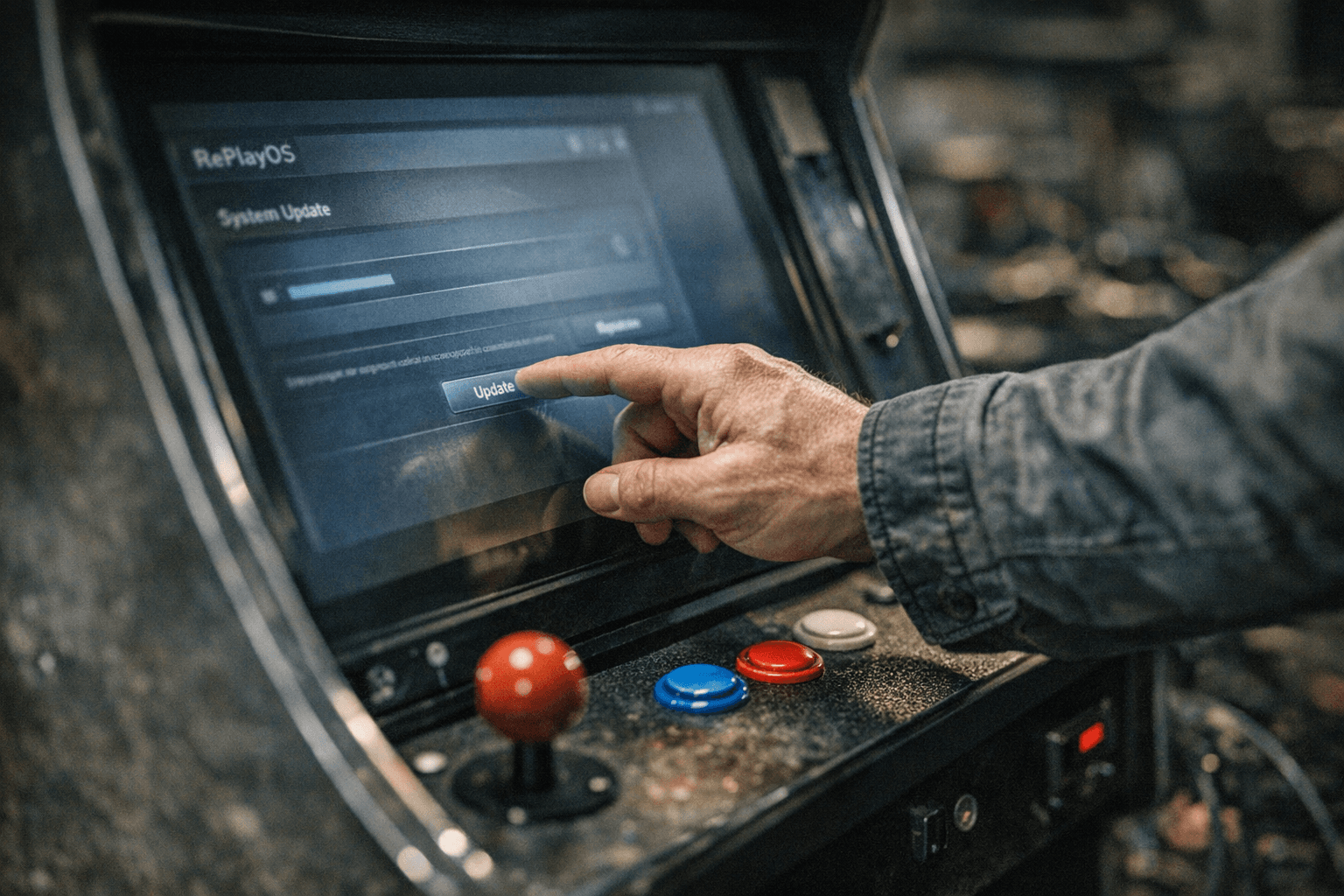 RePlayOS 1.6.4 adds touchscreen support and easier in-GUI updates