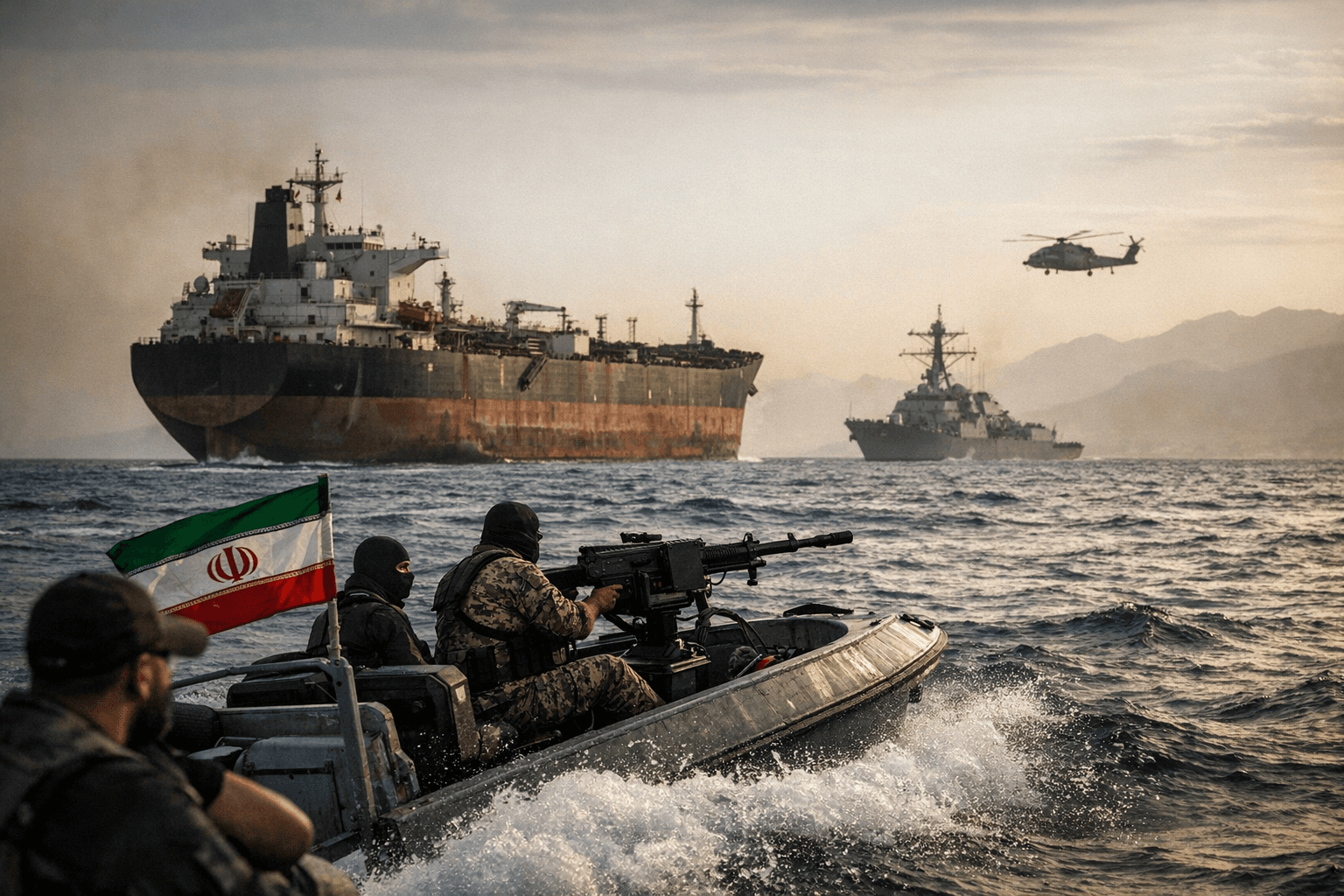 Iran Demands End to U.S. Blockade Before Resuming Talks