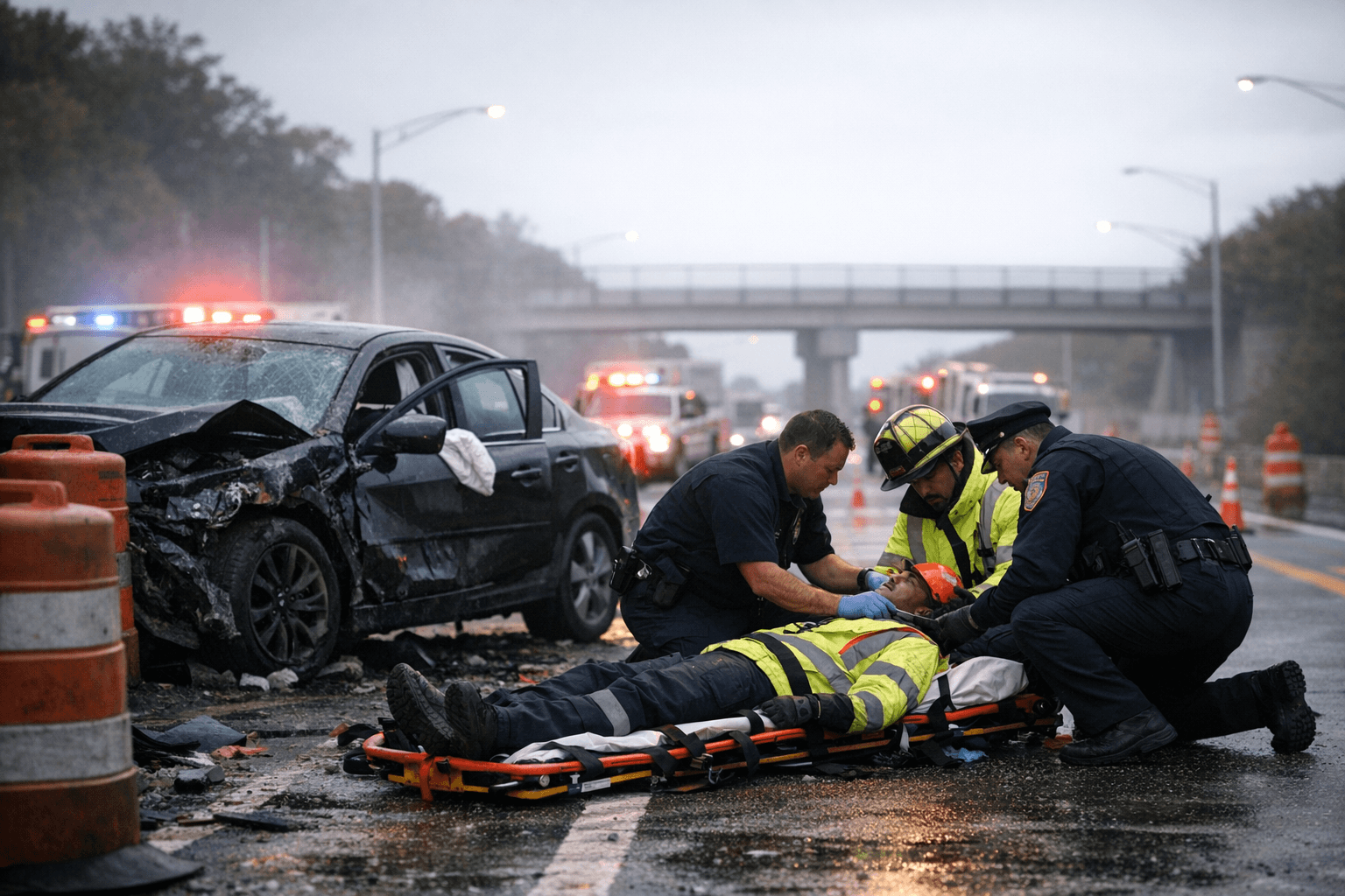 Centereach man indicted after drunk-driving crash injured DOT worker