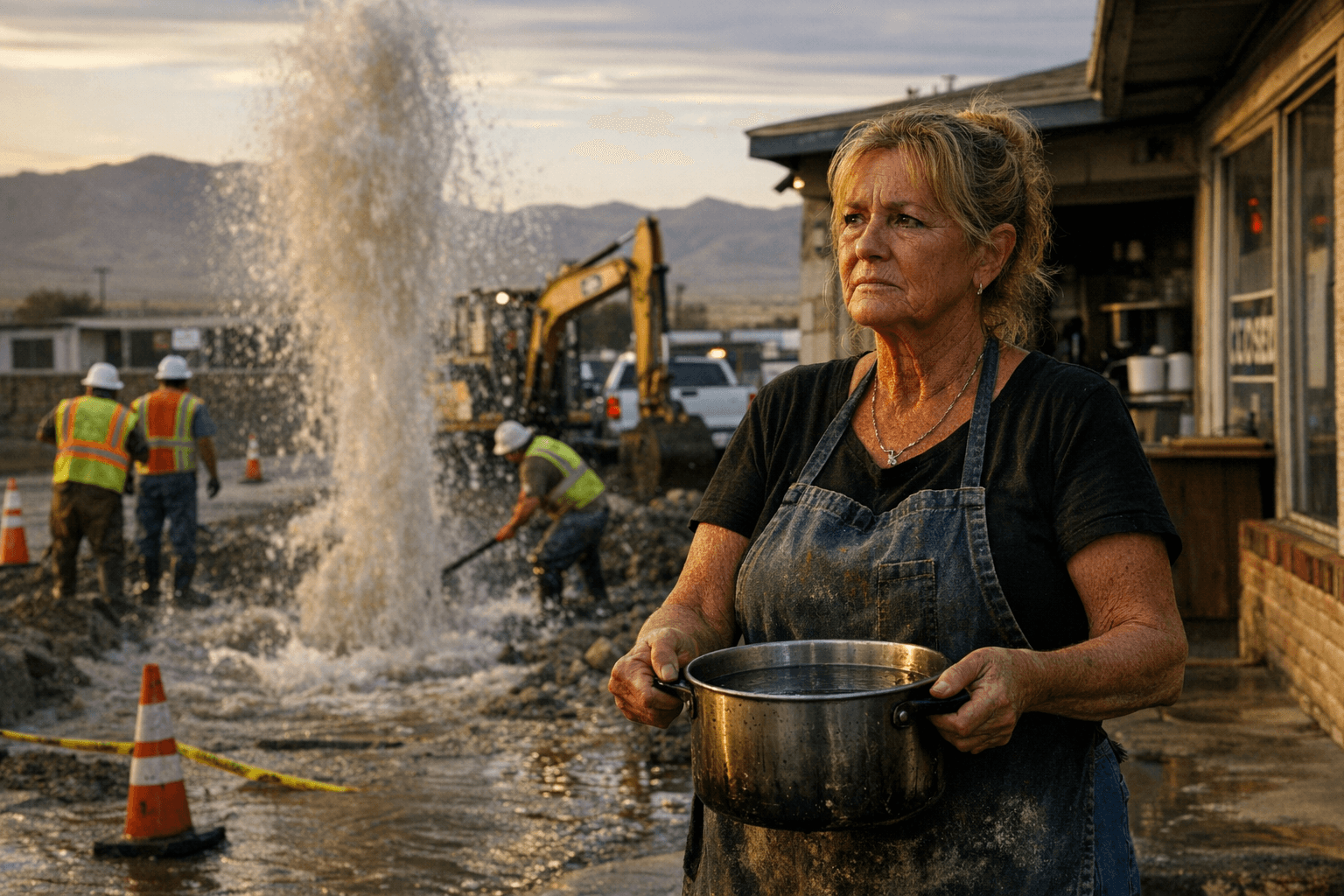 Pahrump water main break disrupts service, triggers boil notice