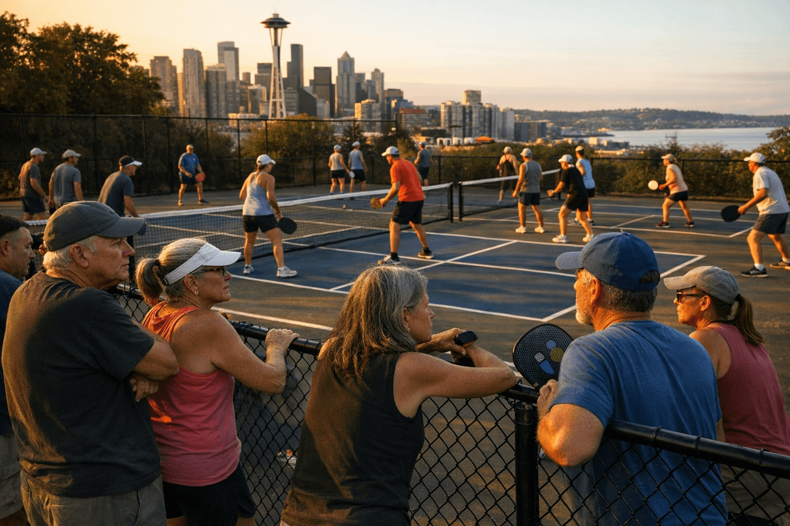 Seattle Plan to Remove 36 Pickleball Courts Sparks Player Backlash
