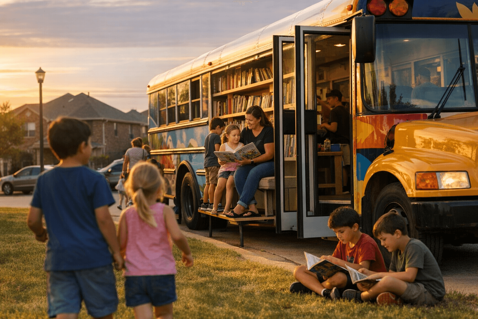 Frisco ISD launches Book Bus, a mobile library for students and families
