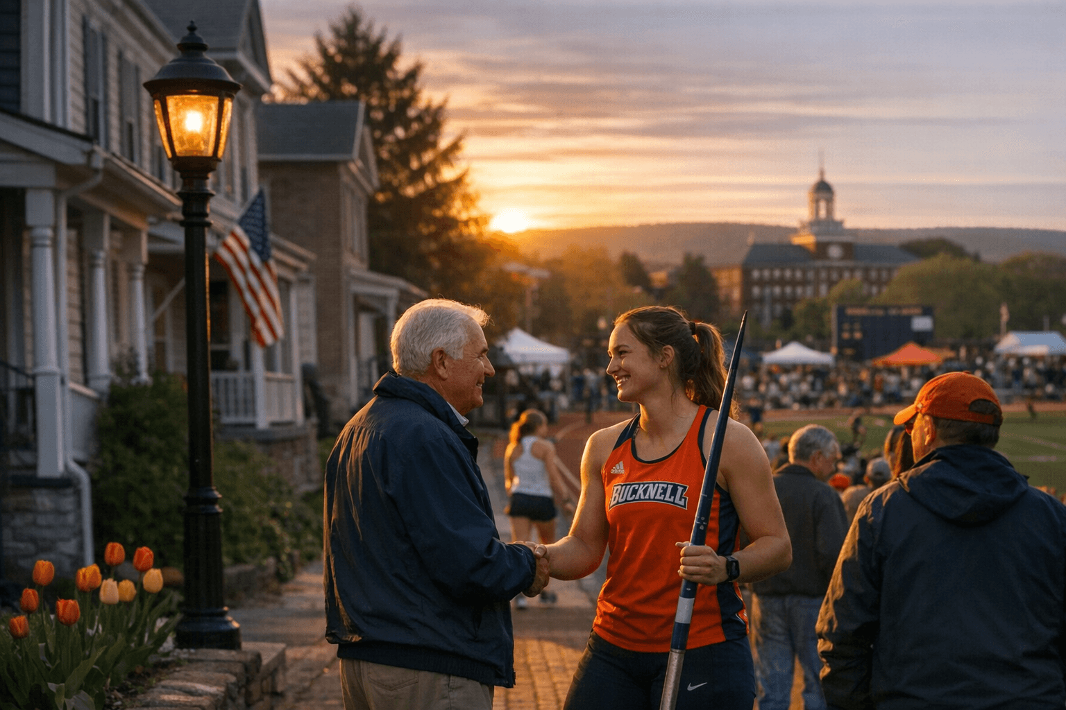 Lewisburg mayor honors Bucknell's Bison Outdoor Classic as borough pride