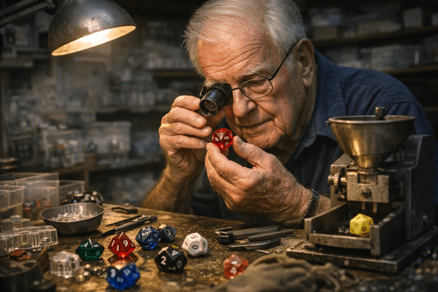 Louis Zocchi, dice pioneer behind Dungeons & Dragons polyhedrals, dies at 91