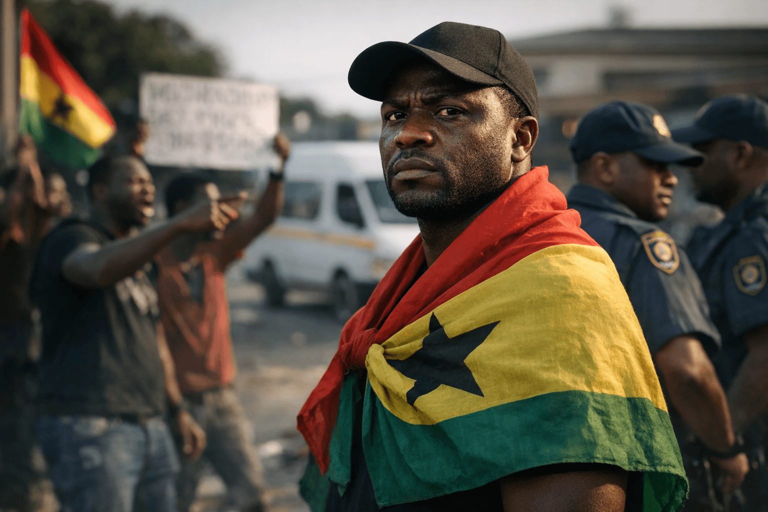 Ghana protests South Africa xenophobic incidents after viral harassment videos