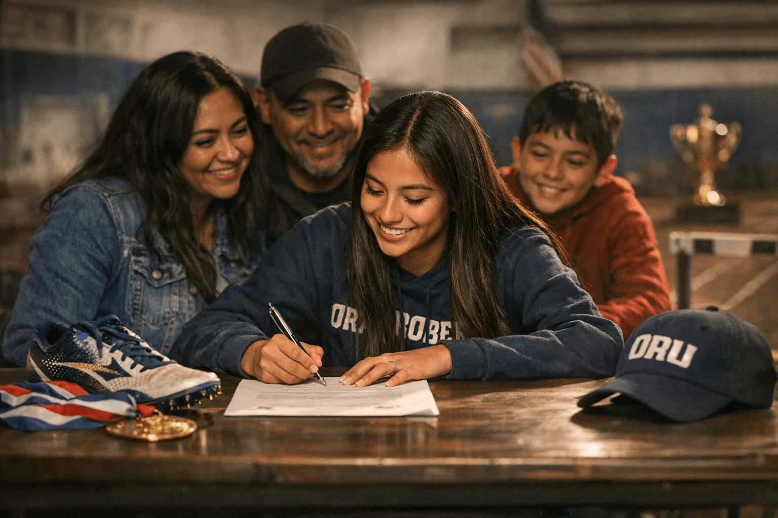 Bloomfield champion Evani Velasquez signs with Oral Roberts University