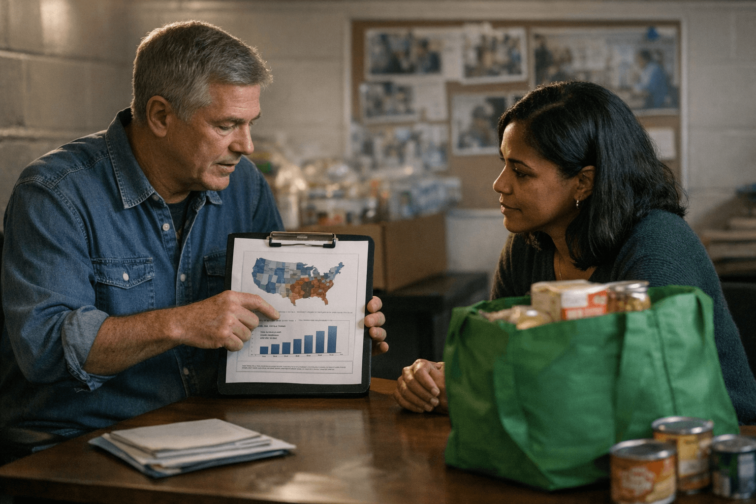 A Simple Gesture Leverages USDA Hunger Data to Strengthen Local Giving