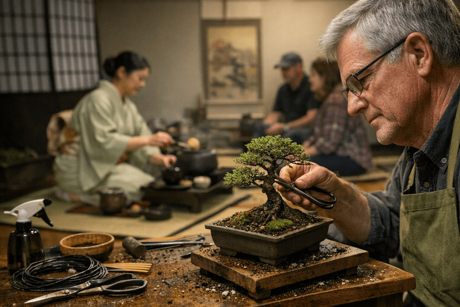 Michigan cultural center announces bonsai workshop with traditional tea ceremonies