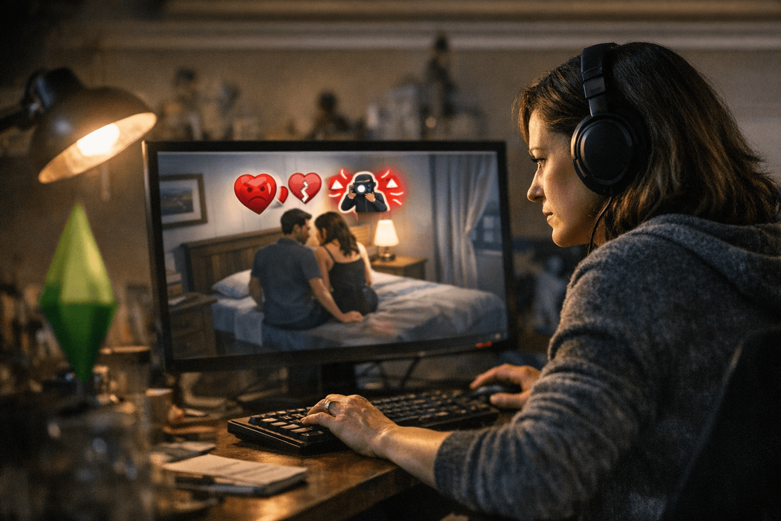 Sims final testing fixes Secret Witness guilt bug, lingering scandal icon