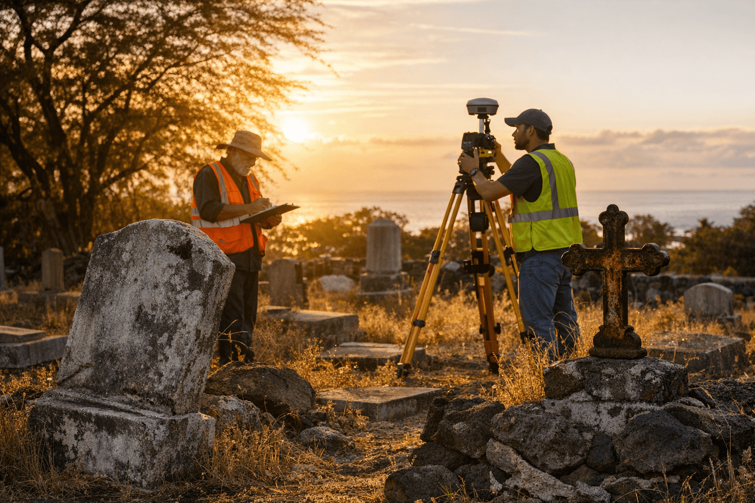 State to survey, restore neglected Mauna Ziona Cemetery in Kona
