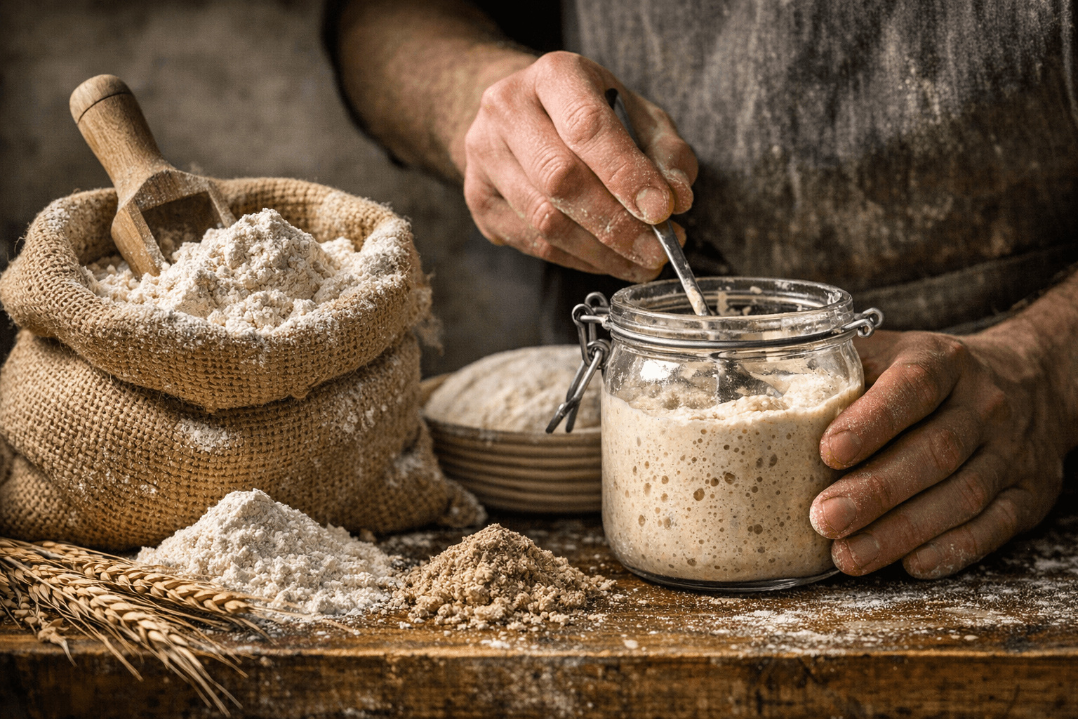 Professional bakers say better flour and starter care improve sourdough