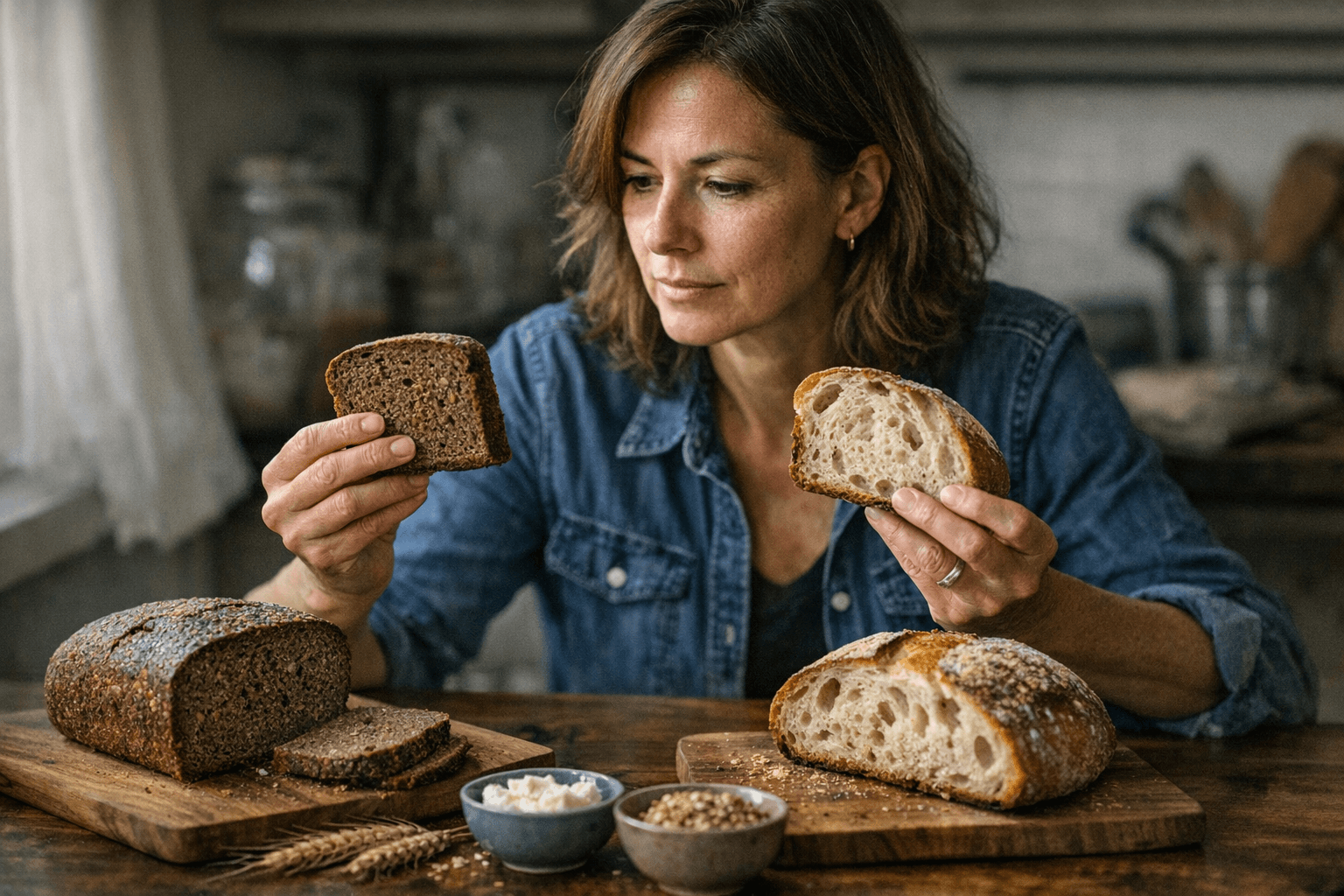 Rye or sourdough, which bread is healthier?