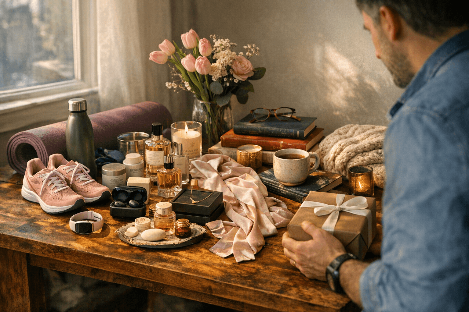 Strategist sorts wife gifts by personality, from sporty to bookish